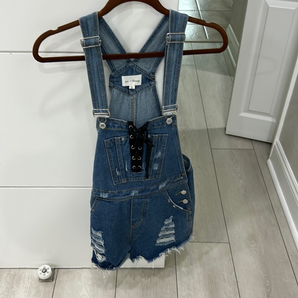 Denim overall size medium